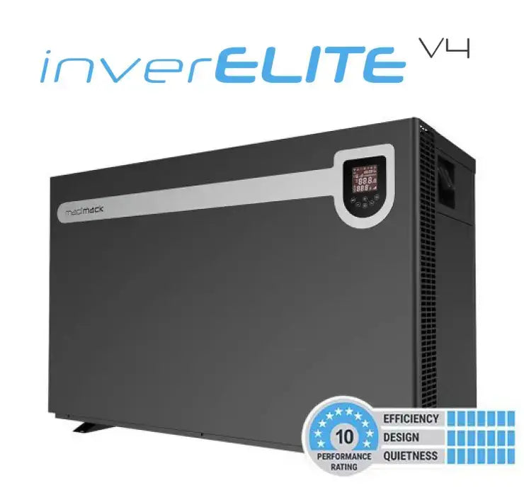 Madimack InverELITE V4 41kW Quietest Pool Heat Pump w/WiFi (Three Phase)