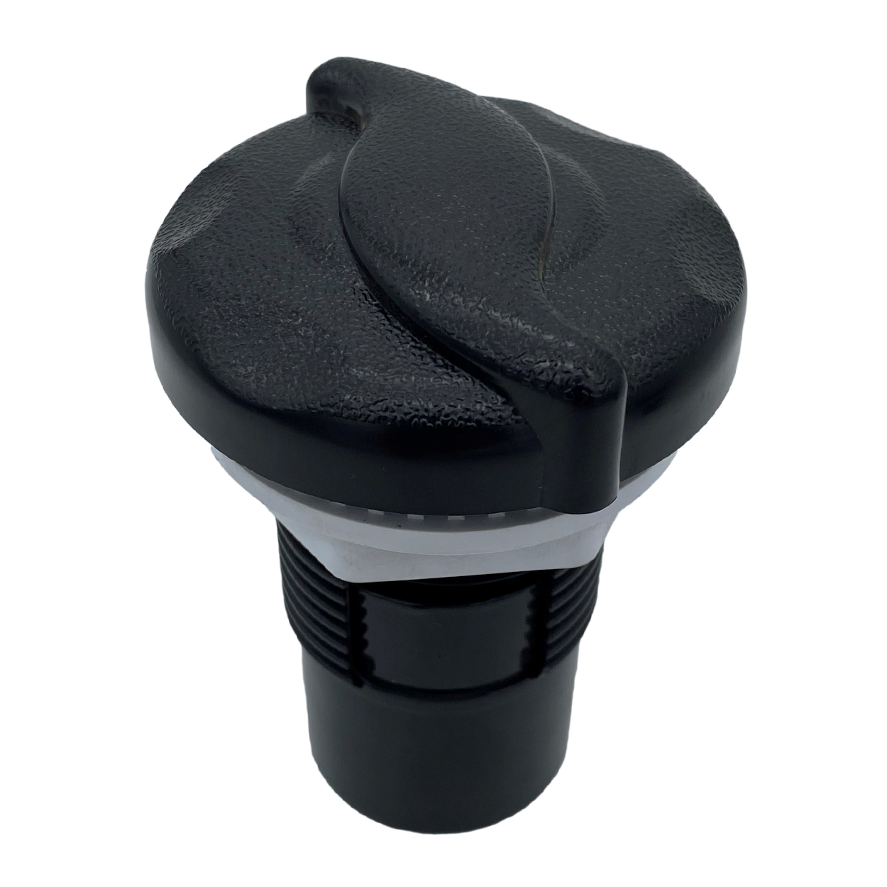 Rising Dragon 1" Air Control Scalloped S Cover - Black