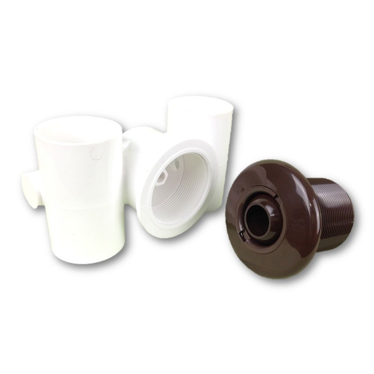 Balboa/Hydroair 40mm Ext Jet Brown