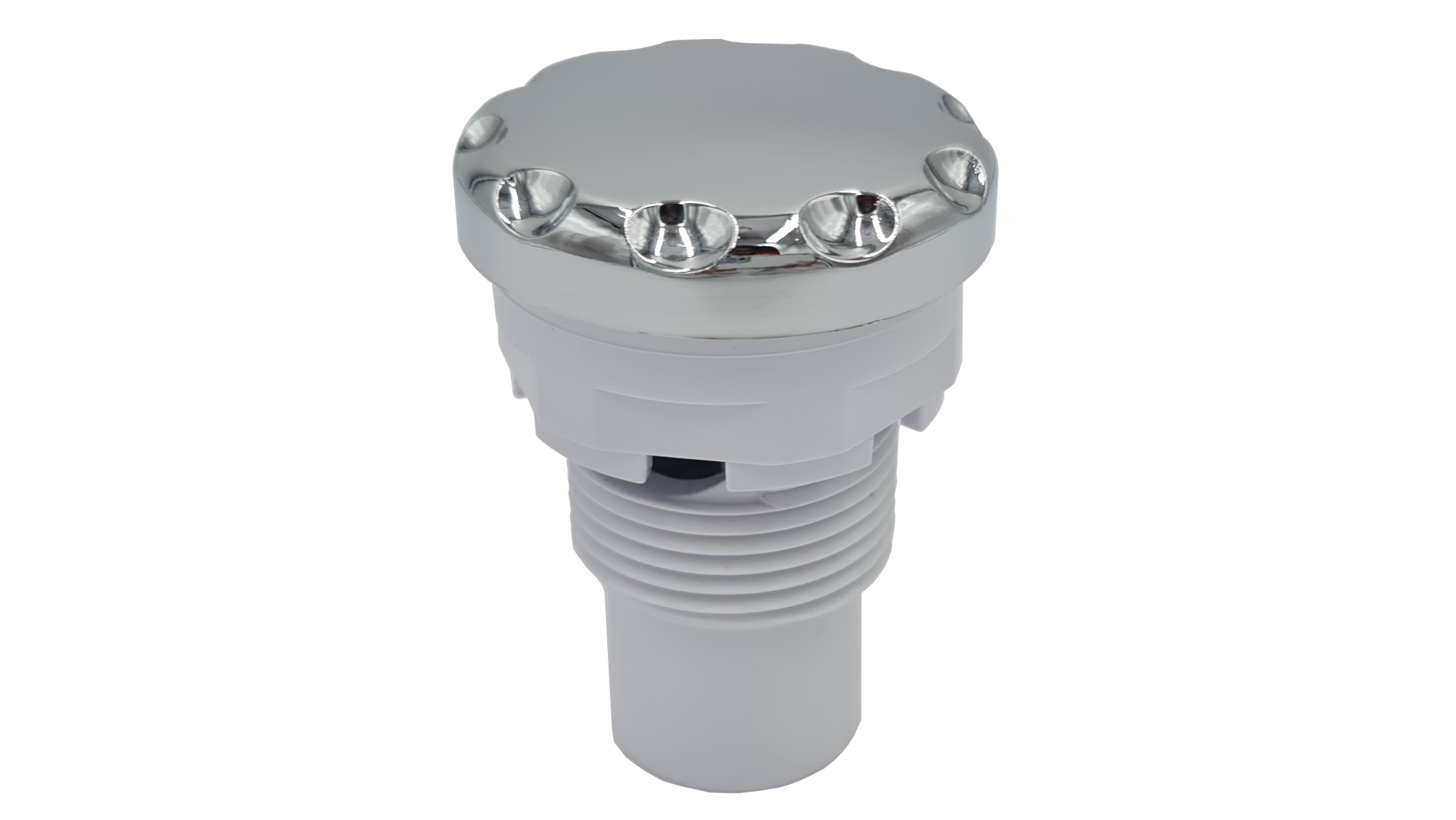 Balboa Air Control Scalloped - Chrome