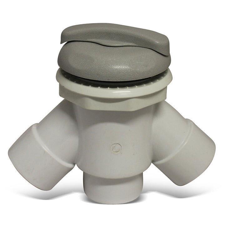 Escape 2" 3-way Grey Diverter