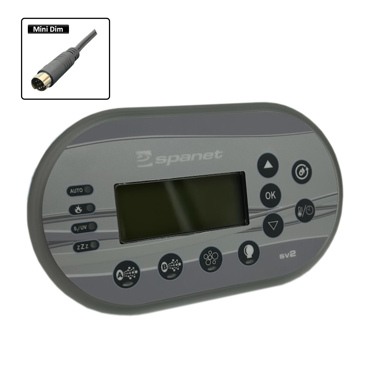 Spanet XS2000 SV Style Touchpad and Overlay