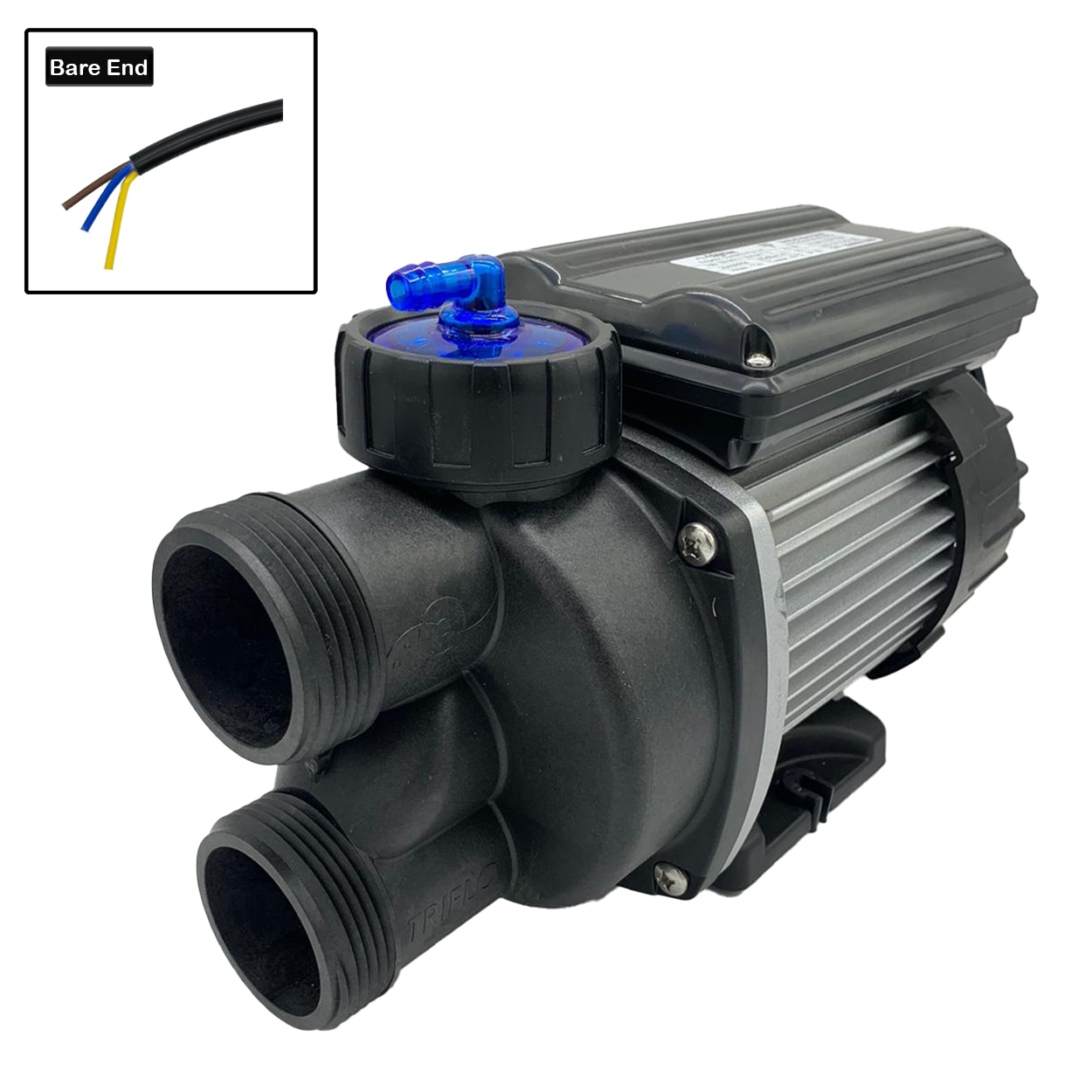 Edgetec TriFlo 1.0hp Spa-Key
