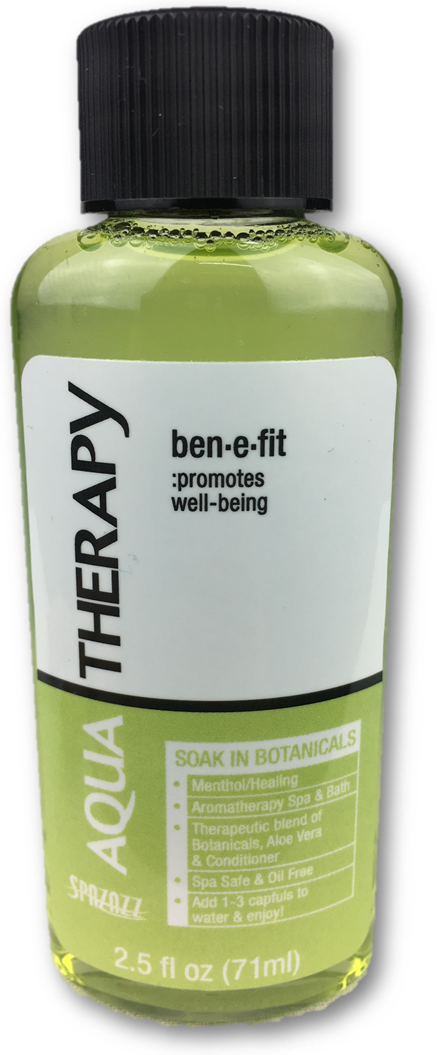 2.5oz(74ml) Aqua Therapy Sampler - Benefit