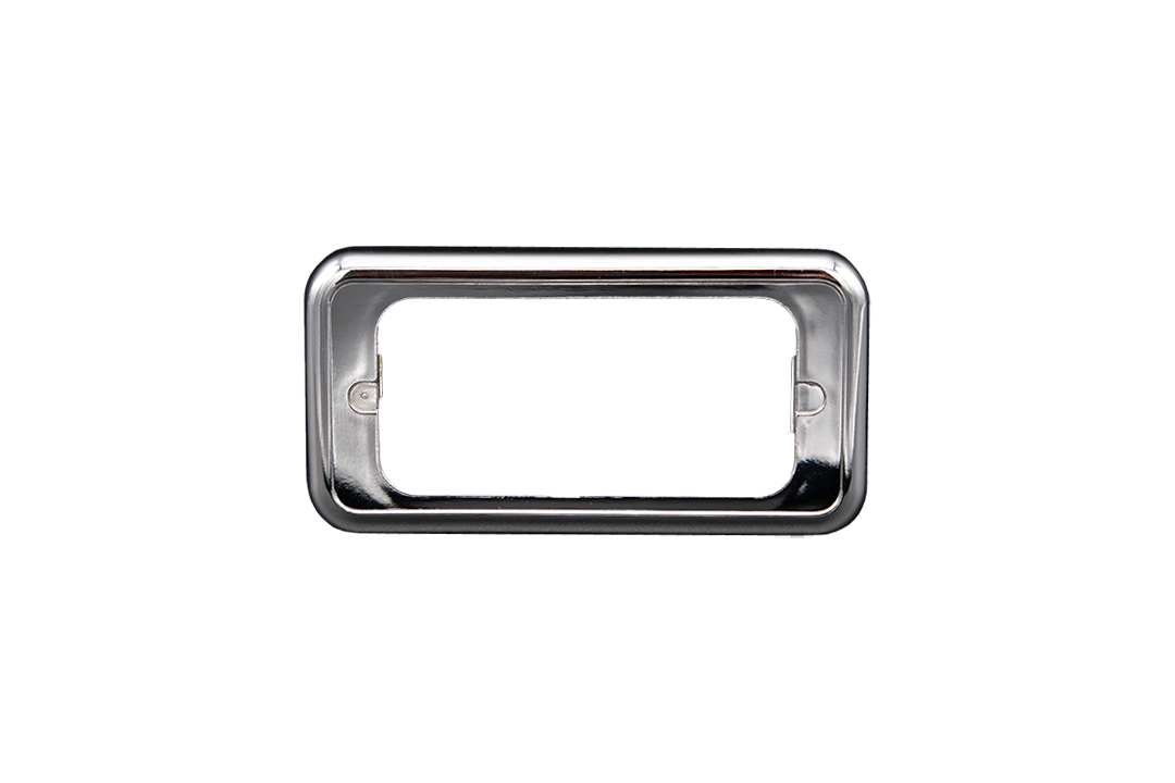 Balboa/Onga V2 Bathmaster Rectangular Chrome Escutcheon