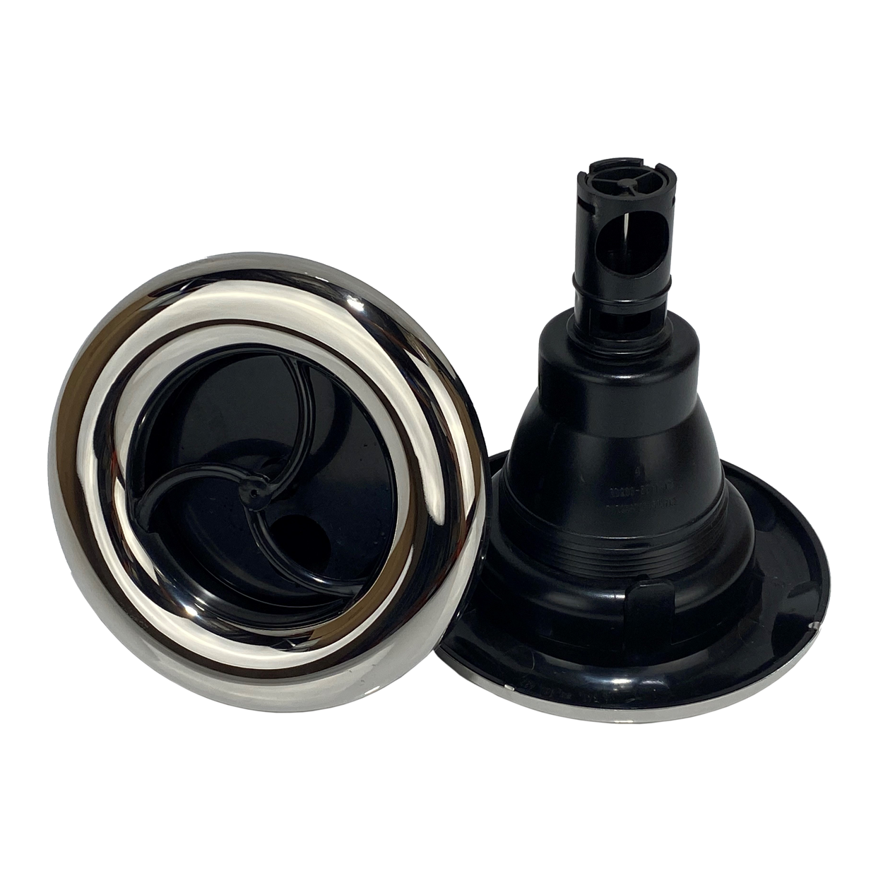 Rising Dragon 5" Single Pulse Jet Stainless Steel and Black