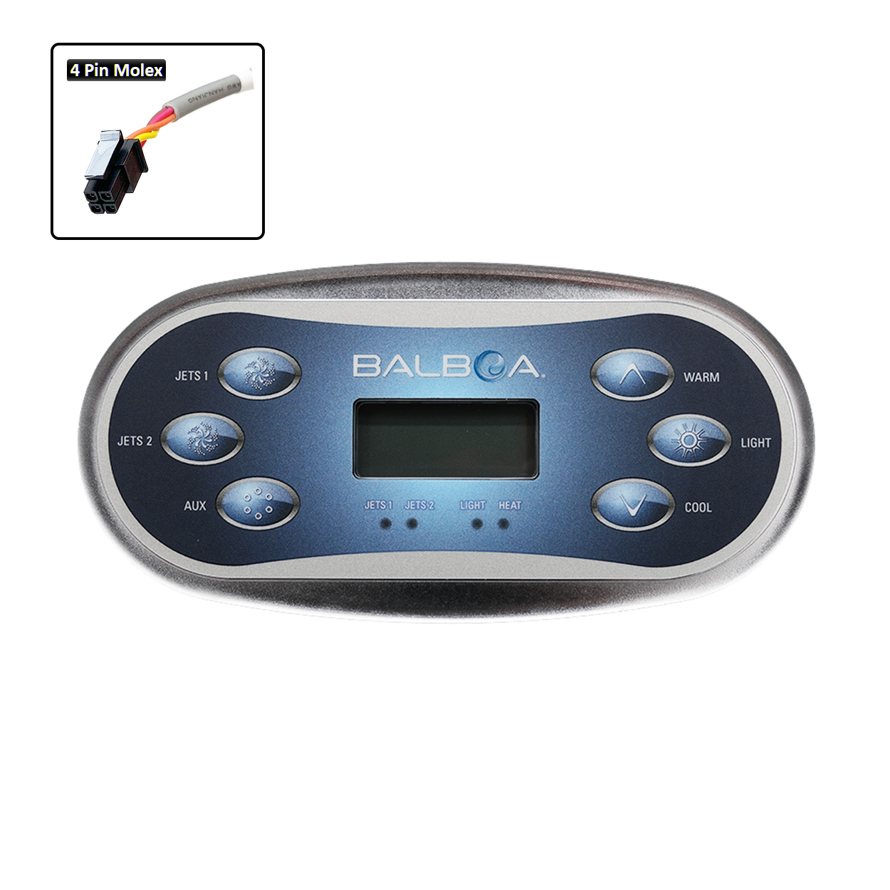 Balboa TP600 Touchpad and Overlay(J1/J2/AUX)M8