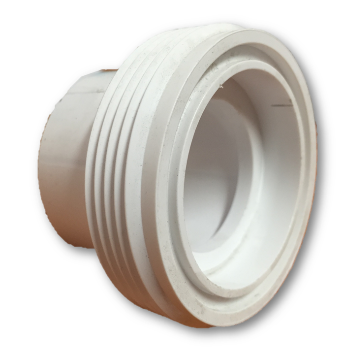 2" Heater Union Threaded Tail with 1.5" Socket