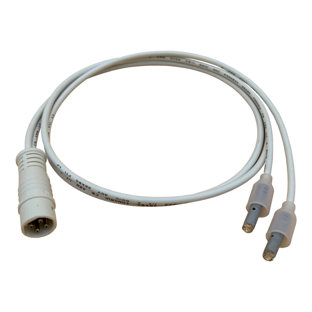 Rising Dragon 4 Wire Double POL LED Light Cord(Moulded Plug)