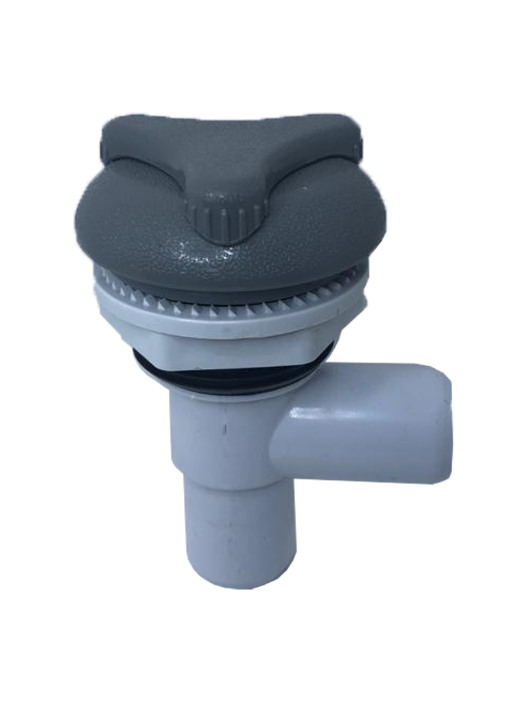 Rising Dragon 1" On / Off Valve Delta - Grey