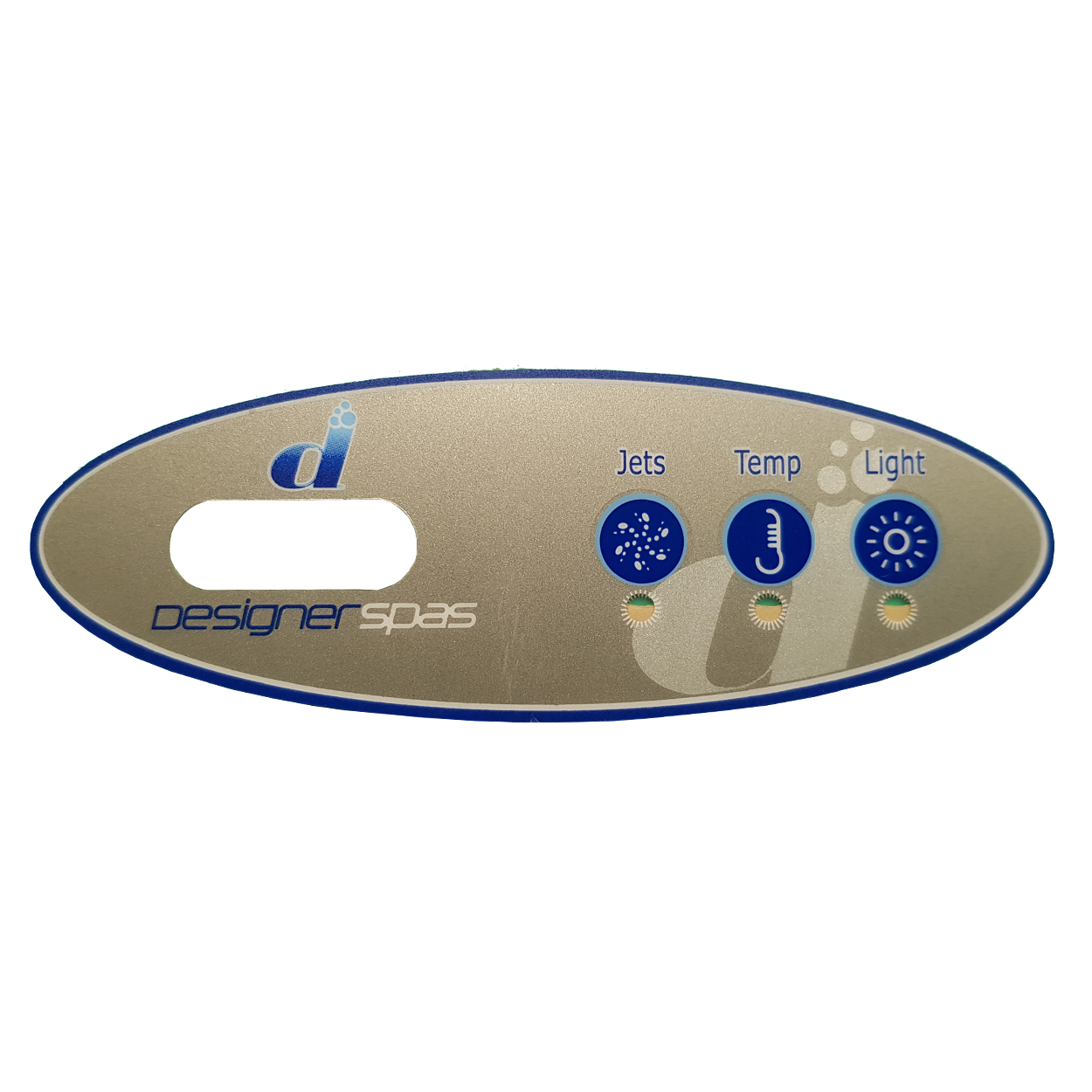 Balboa(Designer Spas) VL200 3 Button Overlay
