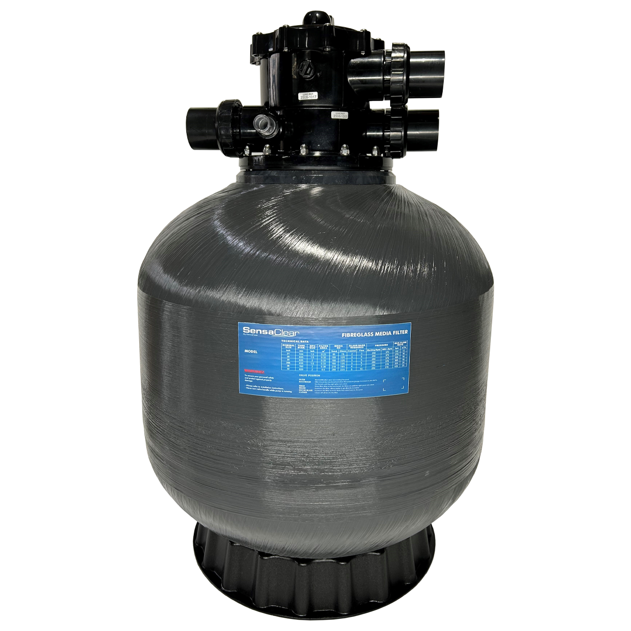 Sensapool 28" Media Filter c/w 50mm MPV