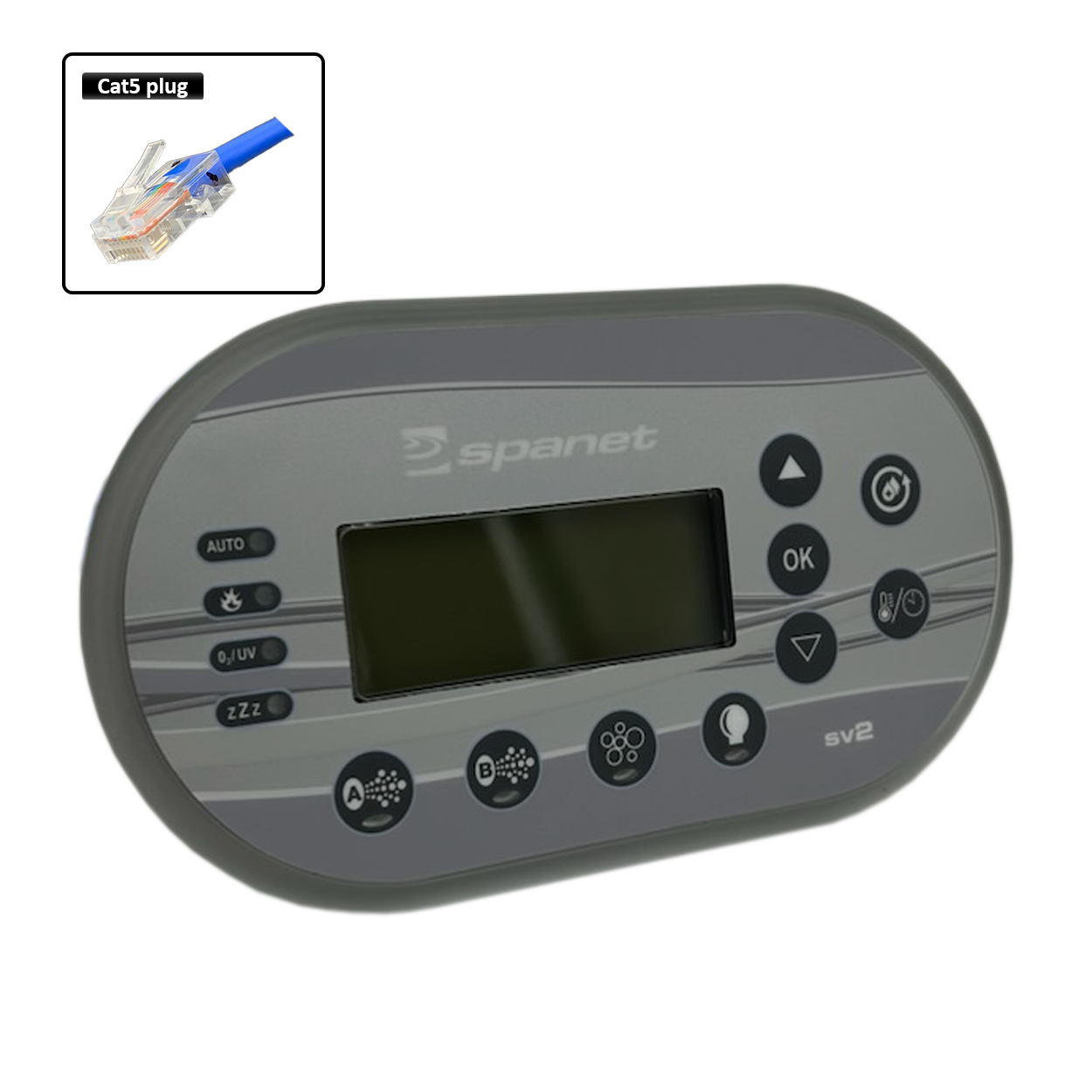 Spanet SV2 Touchpad and Overlay