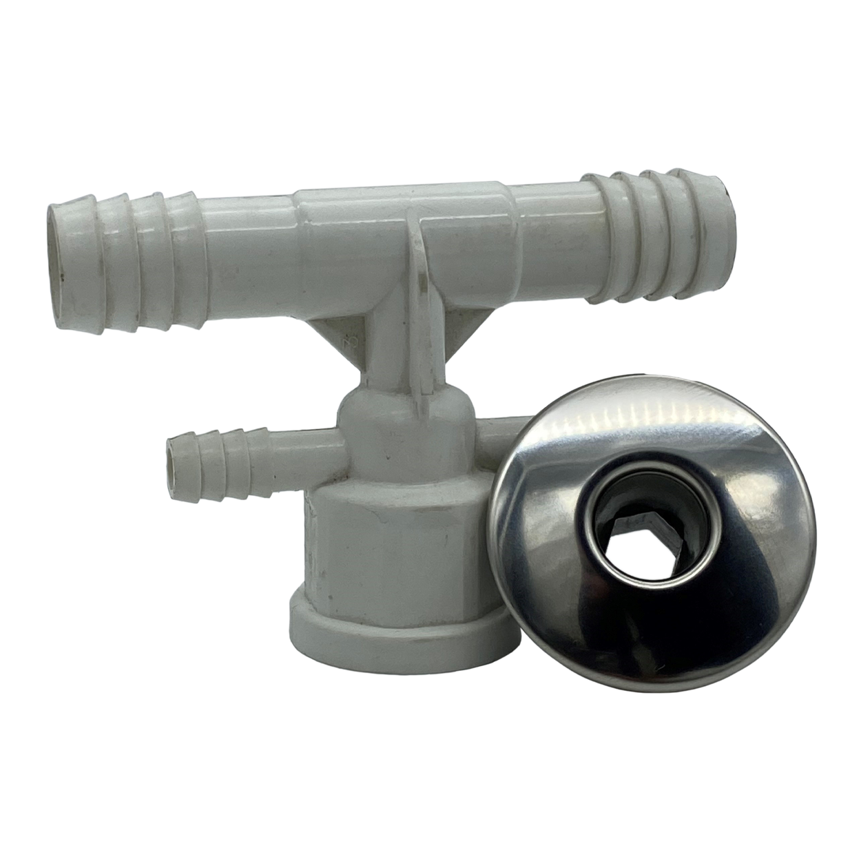 *NLA* - Balboa Euro Cyclone Fixed(Cluster) Thru Stainless Steel