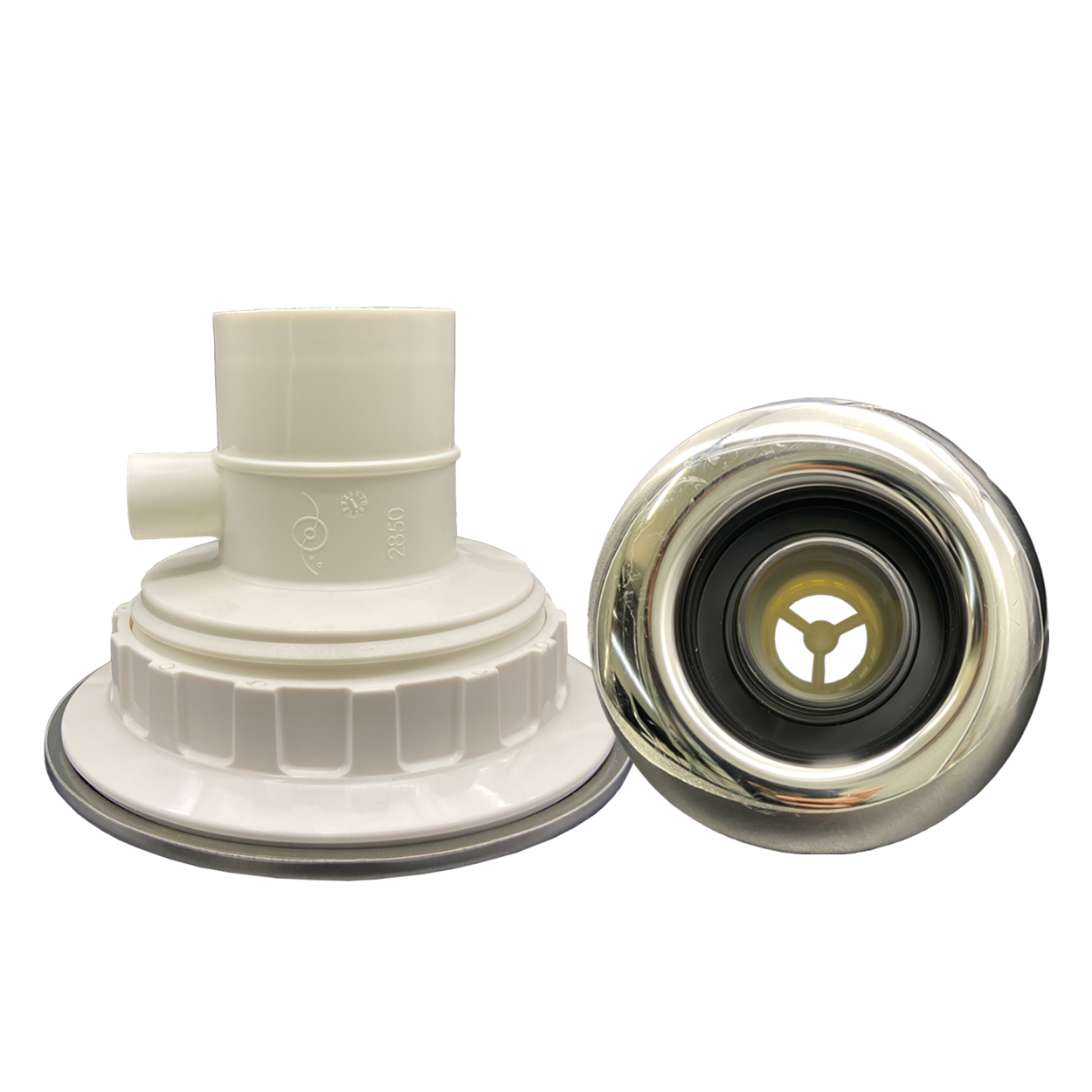 Force 10 Spa Jet SVT Nozzle-Graphite/Stainless