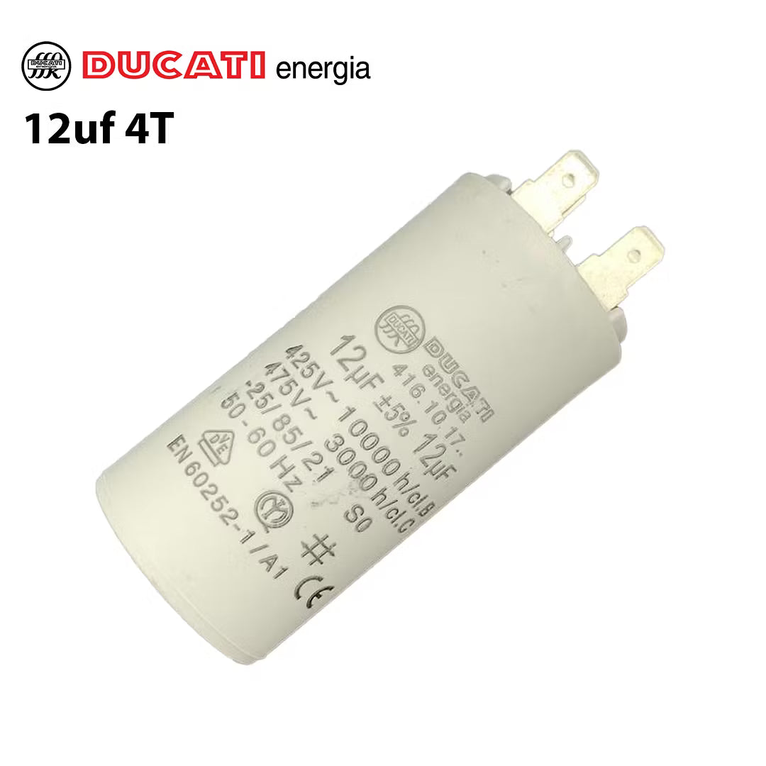 12UF Cap Quick Connect - Metal Case