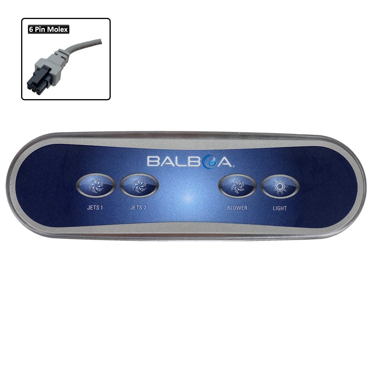 Balboa AX40(Auxiliary) Touchpad and Overlay(J1/J2/B/L)