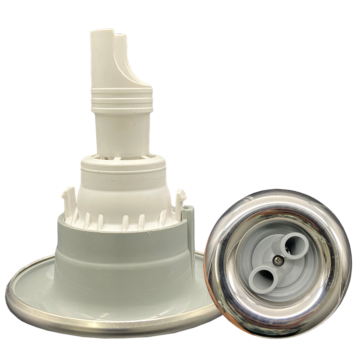 Extreme Twin Spin Spa Jet - Stainless Steel