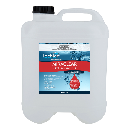 LoChlor Miraclear Pool Algaecide 20L (Metal free) *Non DG*
