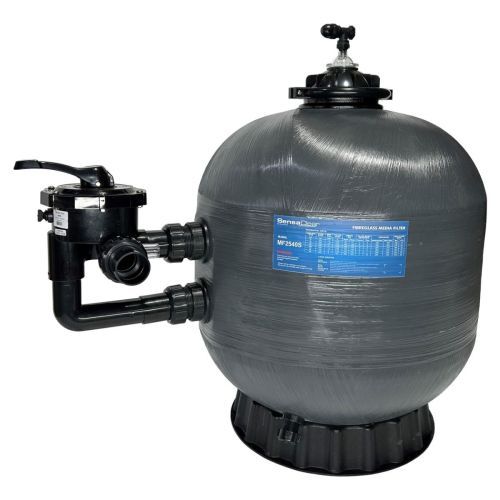 25" Side Mount Media Filter MPV 40mm