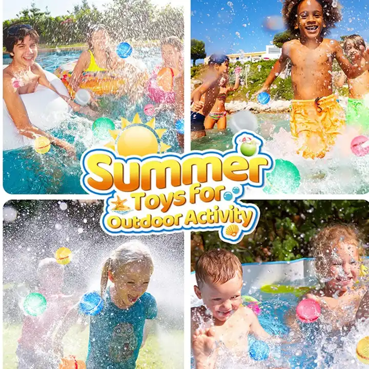 Reusable Silicone Water Balloons – 12 Pack