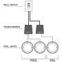 Spa Electrics Atom EMF Series 1 x Multi Plus RGB+W LED Color Light