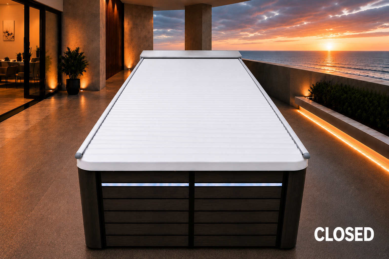 Clever Automatic Spa & Swim Spa Covers – 10 Amp Electric - Delivered to Gateshead, NSW 2290